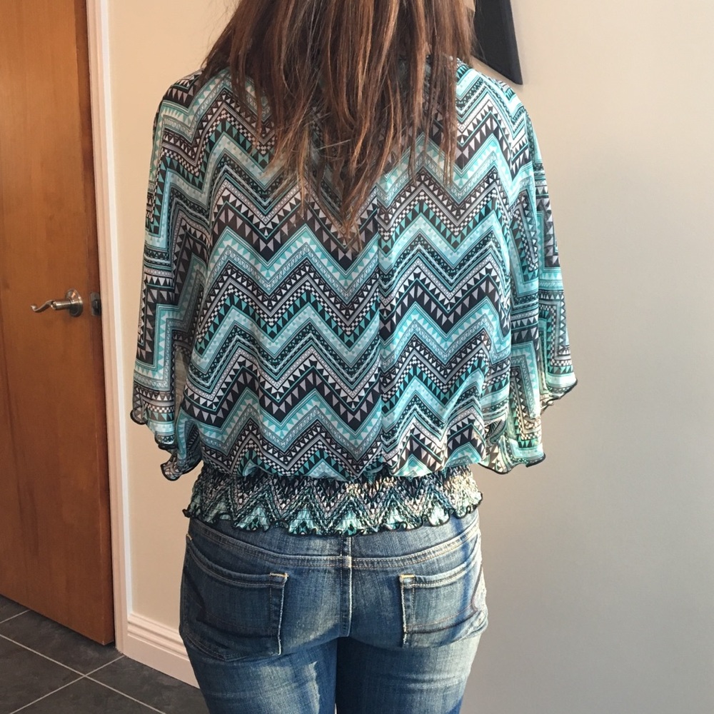 Patterned blouse - Picture 2 of 2